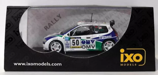 IXO Models Fiat Punto S1600 Omv N 50 Rally Catalunya 2001 M.stohl I.petrasko 1:43 RAM027