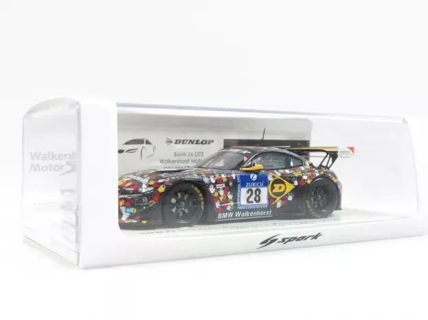 Spark Bmw Z4 Gt3 Team Walkenhorst Motorsport Dunlop N 28 24h Nurburgring 2014 F.stuck M.sandritter C.bruck D.rostek 1:43 MAB021