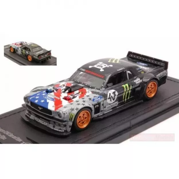 Top Marques Ford Mustang 1965 Hoonigan V2 N 43 Pikes Peak 2018 Ken Block 1:43 TM43-003B