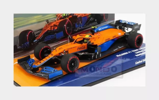 Minichamps Mclaren F1 Mcl35l Team Mclaren N 4 4th Bahrain Gp 2021 Lando Norris 1:43 533214304