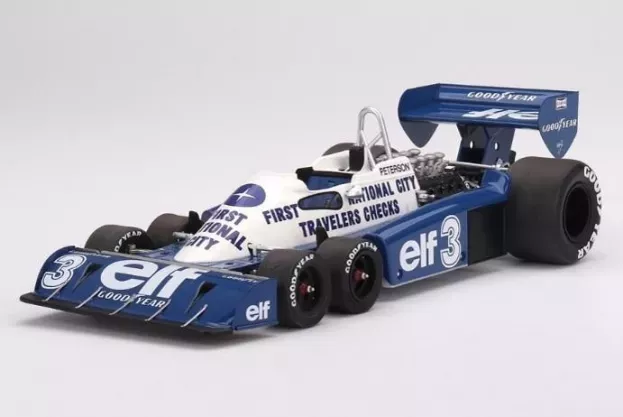 Truescale Tyrrell F1 P34 Elf 6 Wheeler N 3 Monaco Gp 1977 R.peterson 1:12 TSM120012
