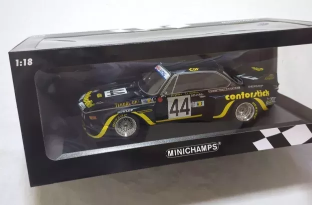 Minichamps Bmw 3.5 Csl Team Aspm Tanday Music N 44 24h Le Mans 1976 J.c.justice Jean Belin 1:18 155762644