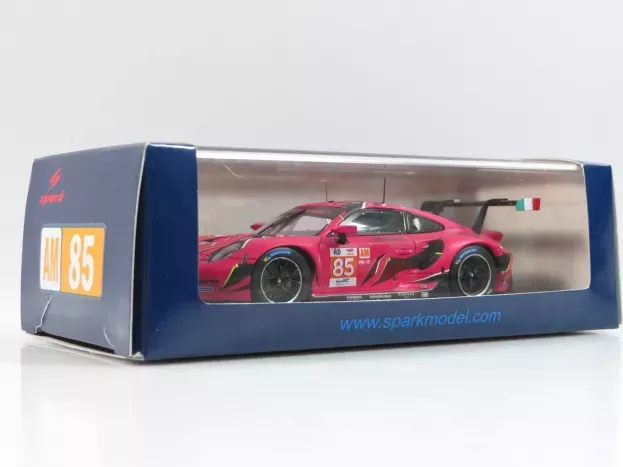Spark Porsche 911 991-2 Rsr-19 4.2l Team Iron Dames N 85 24h Le Mans 2023 S.bovy R.frey M.gatting 1:43 S8766