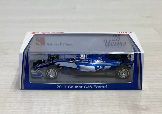 Spark Sauber F1 C36 Ferrari N 36 Australian Gp 2017 A.giovinazzi 1:43 S5045