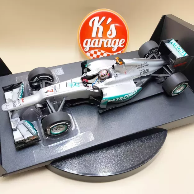 Minichamps Mercedes F1 Mgpw03 Petronas N 7 Gp Belgian 300th Gp 2012 Michael Schumacher 1:18 110120307