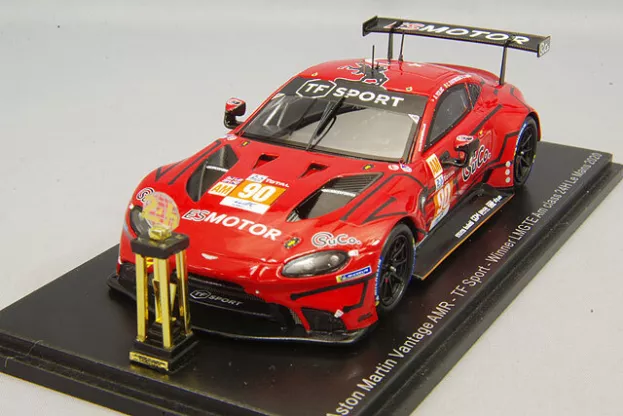 Spark Aston Martin Vantage Amr 4.5l Turbo V8 Team Tf Sport N 90 Winner Lmgte Class 24h Le Mans 2020 J.adam C.eastwood S.yoluc 1:43 S7994