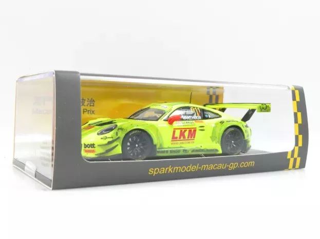 Spark Porsche 911 991 Gt3 R Team Manthey Racing N 911 Fia Gt World Cup Macau 2018 L.vanthoor 1:43 SA175