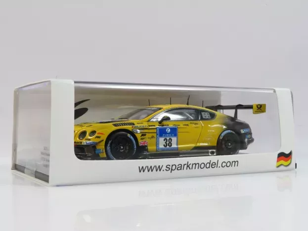 Spark Bentley Continental Gt3 Team Bentley Abt N 38 24h Nurburgring 2016 C.bruck C.menzel G.smith F.hamprecht 1:43 SG236