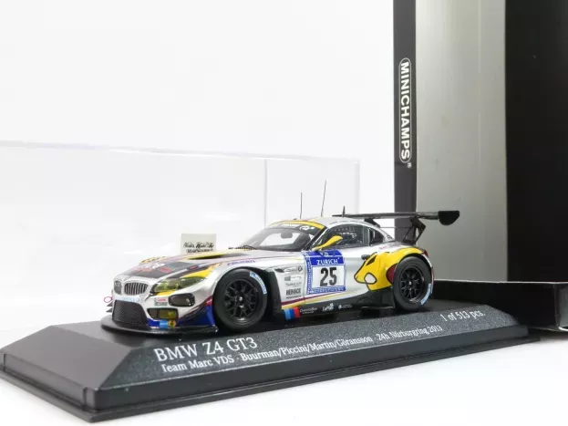 Minichamps Bmw Z4 Gt3 Team Marc Vds N 25 24h Nurburgring 2013 Buurman Piccini Martin Goransson 1:43 437132425