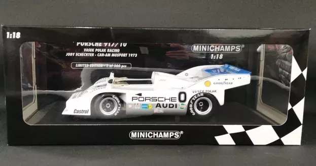 Minichamps Porsche 917 10 Team Vasek Polak Racing N 0 Can-am Mosport 1973 J.scheckter 1:18 155736500