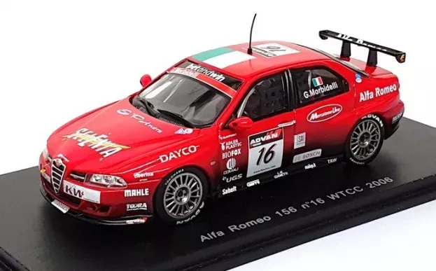 Spark Alfa Romeo 156 Selenia N 16 Wtcc 2006 G.morbidelli 1:43 S0477