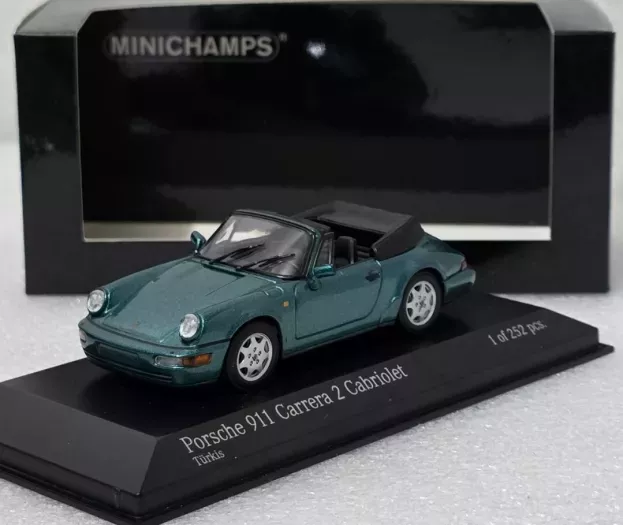 Minichamps Porsche 911 964 Carrera 2 Cabriolet 1990 1:43 430067332