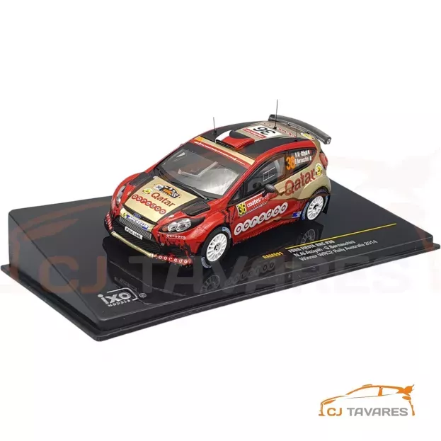 IXO Models Ford Fiesta Rrc Wrc2 N 36 Winner Rally Australia 2014 G.bernacchini N.al-attiyah 1:43 RAM591
