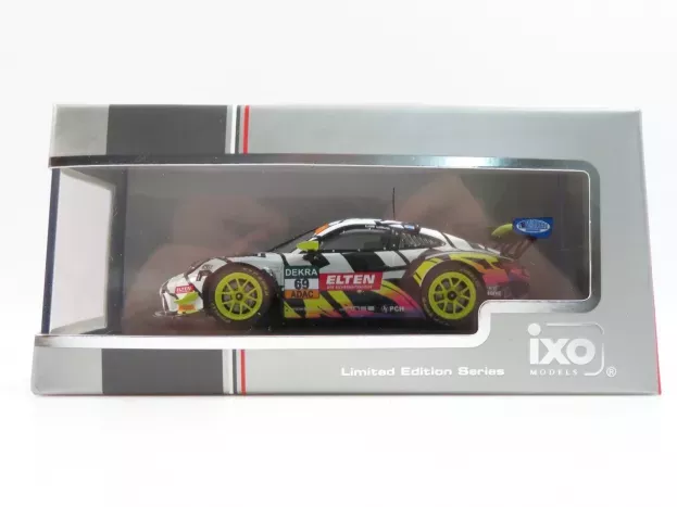 IXO Models Porsche 911 991-2 Gt3 R Team Iron Force N 69 Adac Gt Masters Nurburgring 2019 L.luhr M.holzer 1:43 LEGT43028