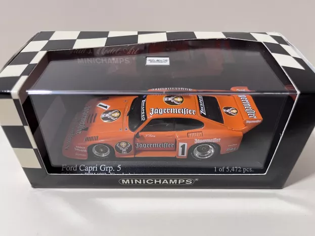 Minichamps Ford Capri Turbo Jagermeister Gr.5 N 1 Drm 1982 K.ludwig 1:43 430828501