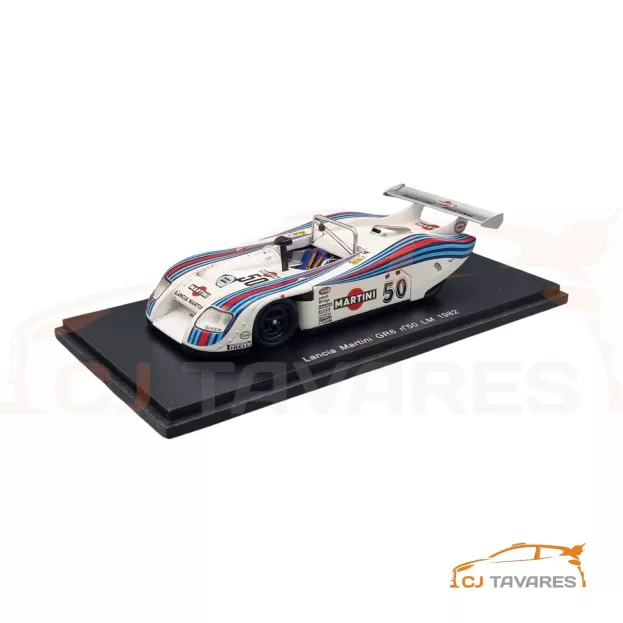 Spark Lancia Lc1 Gr6 1425cc S4 Turbo Team Martini Racing N 50 24h Le Mans 1982 P.ghinzani R.patrese H.heyer 1:43 S0661
