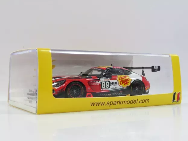 Spark Mercedes Gt-s Gt3 Amg Team Akka Asp N 89 24h Spa 2017 D.perfetti A.fontana L.badey N.bastian 1:43 SB163