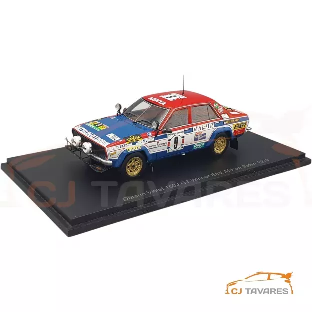 Spark Datsun Violet 160j N 9 Winner Rally East African Safari 1979 S.mehta M.doughty 1:43 S7766