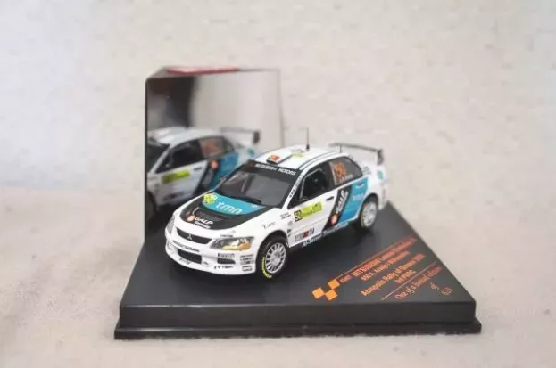 Vitesse Mitsubishi Lancer Evolution Ix N 50 3rd Pwrc Rally Acropolis 2008 A.araujo M.ramalho 1:43 43407