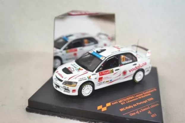 Vitesse Mitsubishi Lancer Evolution Ix N 17 Rally Irc Portugal 2008 J.hnninen M.markkula 1:43 43405