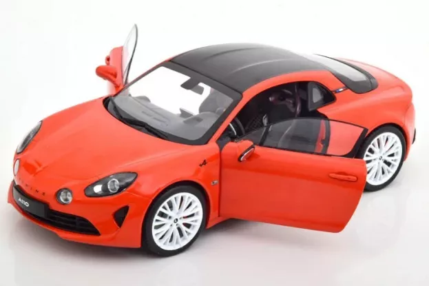 Solido Renault Alpine A110s Coupe 2021 White Wheels 1:18 1801609