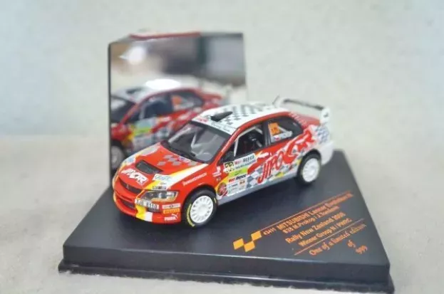 Vitesse Mitsubishi Lancer Evolution Ix N 33 Winner Gr.n Rally New Zealand 2008 M.prokop J.tomanek 1:43 43411