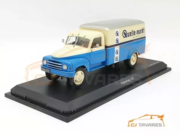 Schuco Hanomag L28 Van Truck Quelle-markt 1:43 2935