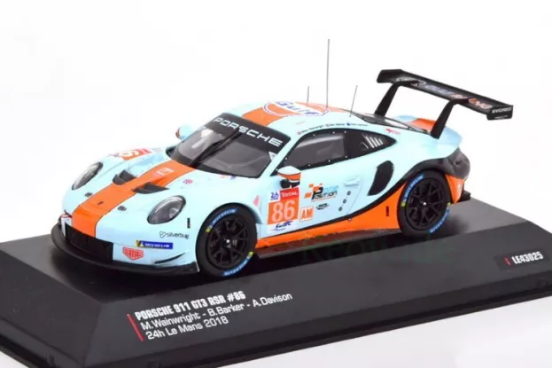 IXO Models Porsche 911 991-2 Rsr Team Gulf Racing N 86 24h Le Mans 2018 M.wainwright B.barker A.davison 1:43 LE43025