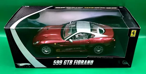 Hot Wheels Ferrari 599 Gtb Fiorano 2007 1:18 N2067