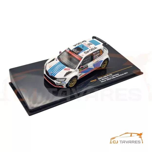 IXO Models Skoda Fabia R5 N 31 Winner Wrc2 Rally Montecarlo 2017 A.mikkelsen A.jaeger 1:43 RAM649