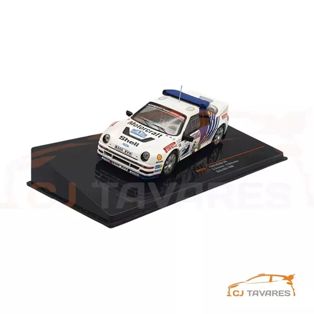 IXO Models Ford Escort Rs200 N 6 Rally Rac Lombard 1986 B.melander M.grundel 1:43 RAC314