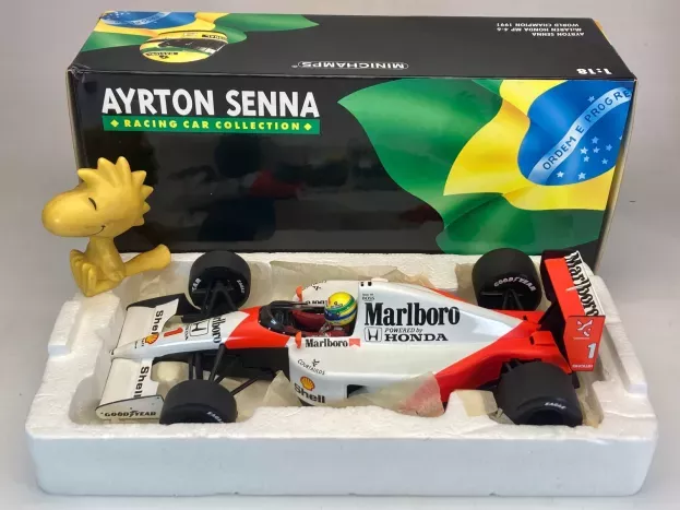 Minichamps Mclaren F1 Mp4 6 N 1 World Champion Season 1991 Ayrton Senna 1:18 540911801