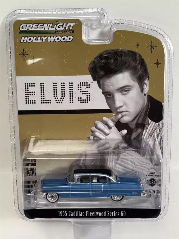Greenlight Cadillac Fleetwood Series 60 1955 Personal Car Elvis Presley 1:64 44760A