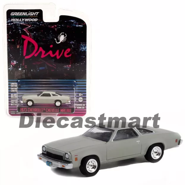 Greenlight Chevrolet Malibu 1973 Drive Movie 1:64 44930C