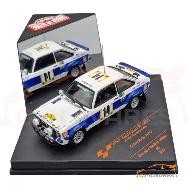 Vitesse Ford Escort Rs 1800 N 14 Rally Safari 1977 A.vatanen A.aho 1:43 42381