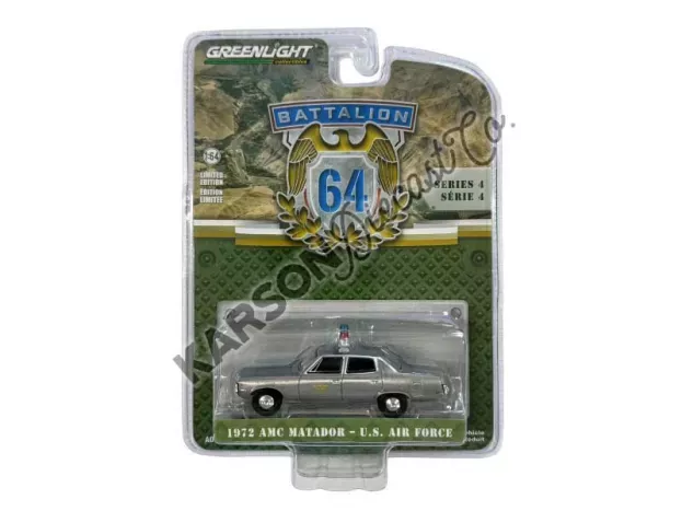 Greenlight Amc Matador Usa Air Force Military Police 1972 1:64 61040E