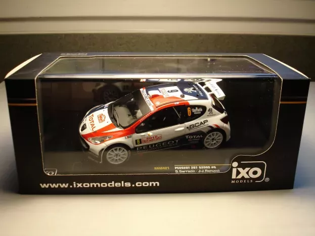IXO Models Peugeot 207 S2000 4th Rally Montecarlo 2010 J-j.renucci S.sarrazin 1:43 RAM421