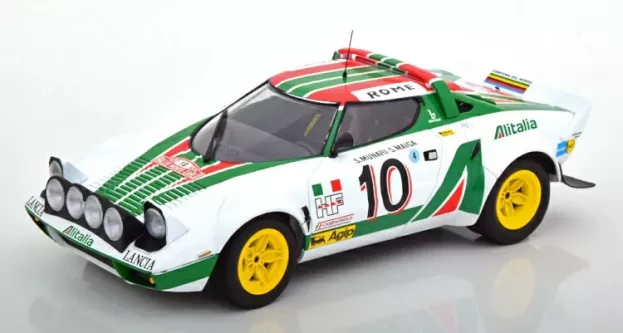 Minichamps Lancia Stratos Hf Alitalia N 10 Winner Rally Montecarlo 1976 S.munari S.maiga 1:18 155761710