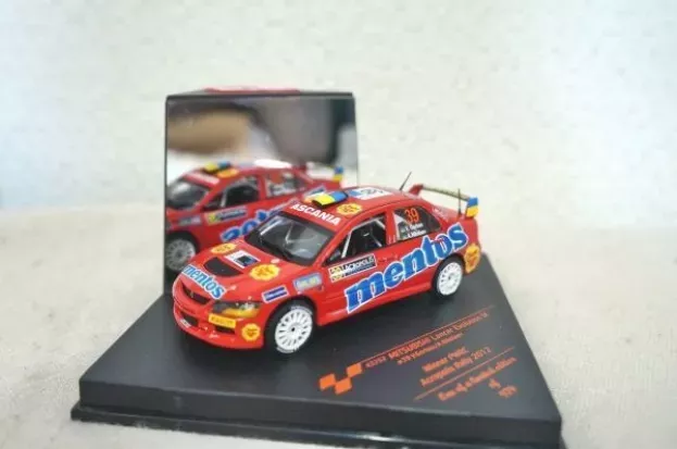 Vitesse Mitsubishi Lancer Evolution Ix Mentos N 39 Winner Pwrc Rally Acropolis 2012 V.gorban A.nikolaev 1:43 43252