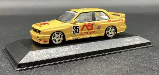 Minichamps Bmw 3-series M3 Autotech N 35 Jtcc 1988 W.hoy H.yanagida Mini Car Fair 2005 1:43 433882035