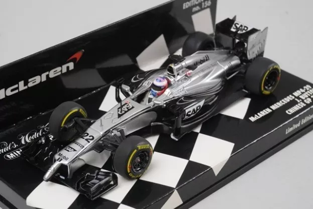 Minichamps Mclaren F1 Mp4 29 Mercedes N 22 China Gp 2014 J.button 1:43 530144522