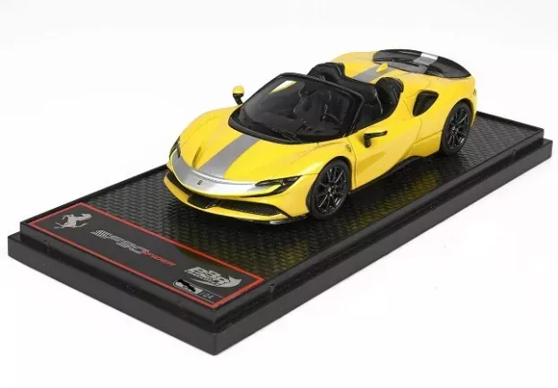 BBR Ferrari Sf90 Stradale Hybrid Spider 1000hp Pack Fiorano Open Roof 2020 1:43 BBRC256E