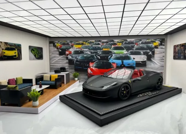 BBR Ferrari 458 Italia 8c 2009 1:18 P1813PW