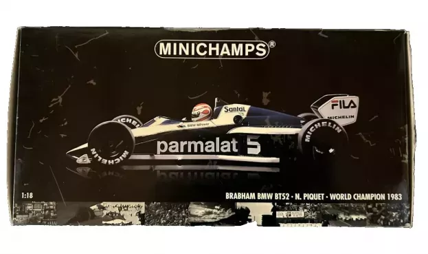 Minichamps Brabham F1 Bt52 Bmw N 5 Nelson Piquet 1983 World Champion 1:18 181830005