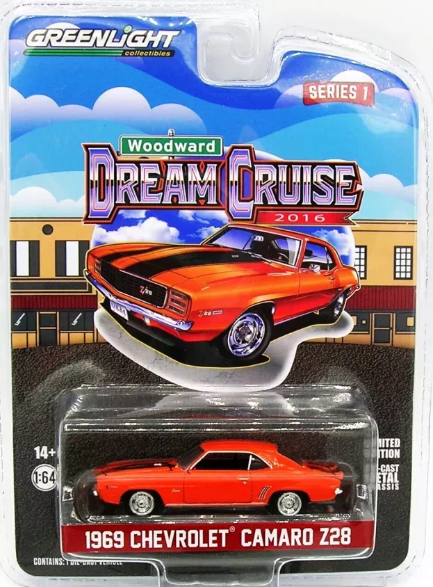 Greenlight Chevrolet Camaro Z28 Coupe 1969 1:64 37280D