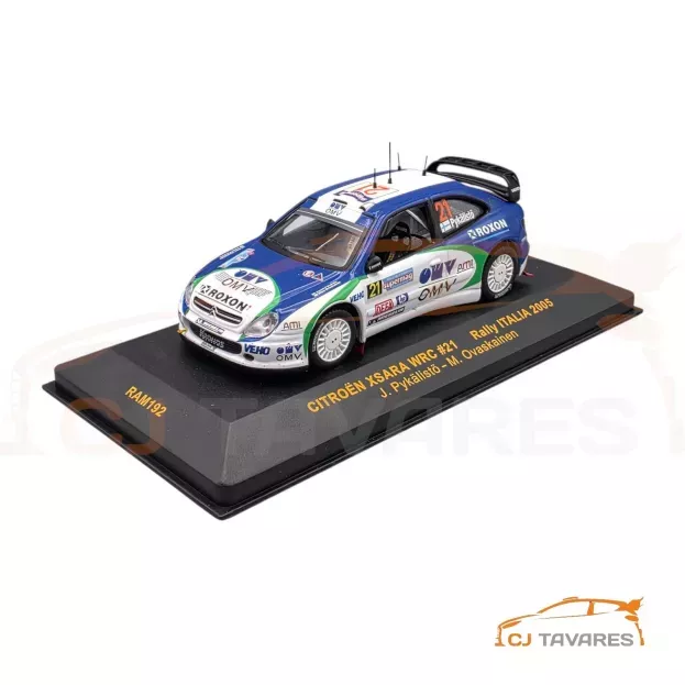 IXO Models Citroen Xsara Wrc N 21 Rally Italia 2005 J.pykaelistoe M.ovaskainen 1:43 RAM192