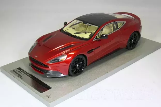 Tecnomodel Aston Martin Vanquish Coupe 2013 Black Wheels 1:18 TM18-11G