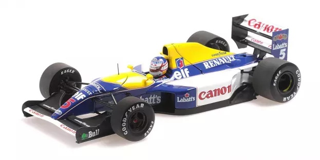 Minichamps Williams F1 Fw14b Renault N 5 World Champion Season 1992 Nigel Mansell 1:18 110920005