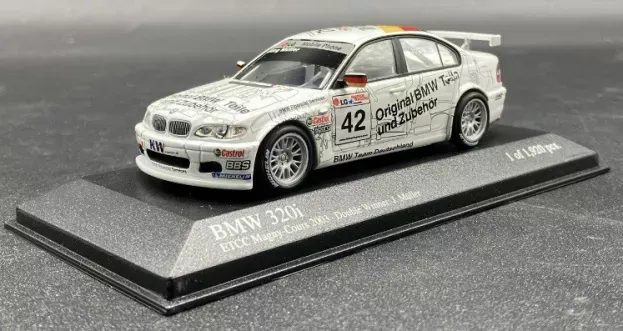 Minichamps Bmw 320i N 42 Team Bmw Schnitzer Joerg Mueller Winner Etcc Magny Cours 2003 1:43 400032442