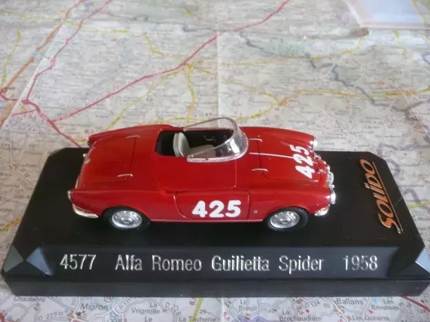 Solido Alfa Romeo Giulietta Spider N 425 1958 1:43 4577